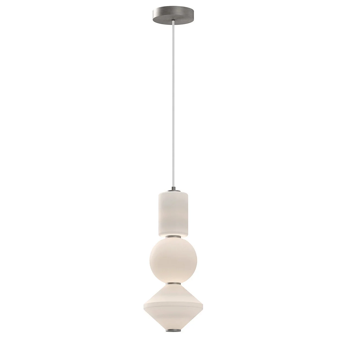 Lampa wisząca BIJOU chromowana LED 1x20W 1060lm Alora Mood