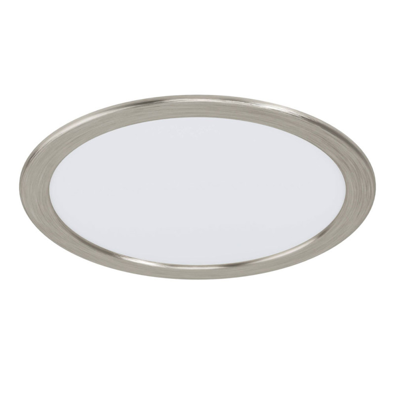 Spot encastrable LED Fueva 5 nickel mat Ø 21,6 cm 17 W EGLO