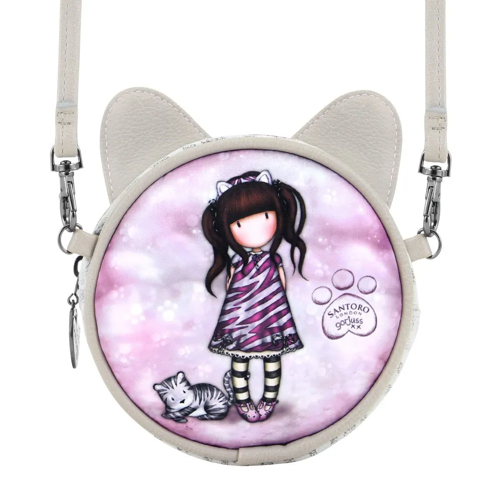 Santoro London Mini Round Gorjuss™ Ruby Wild crossbody