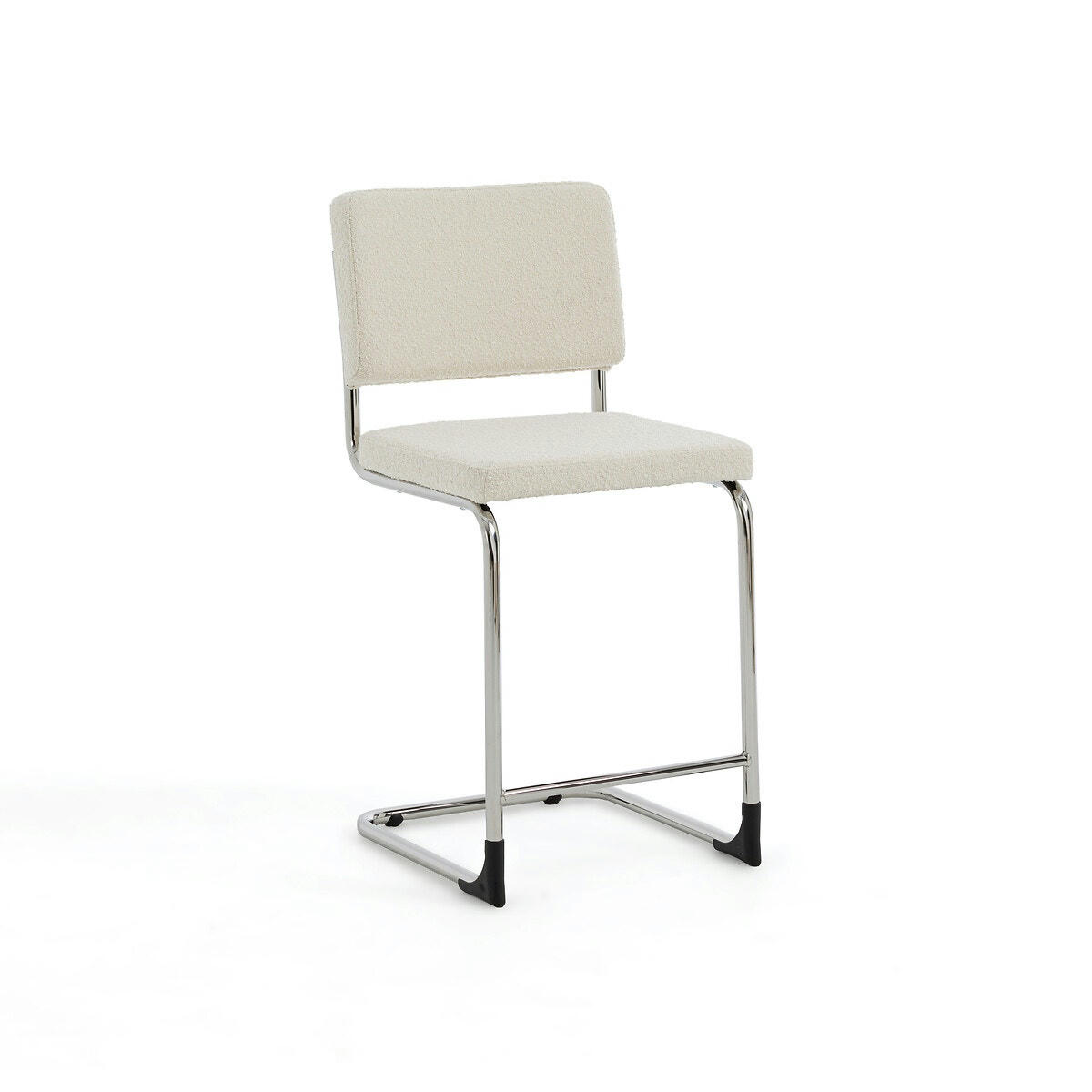 Chaise de bar cantilever, H65 cm, Sarva