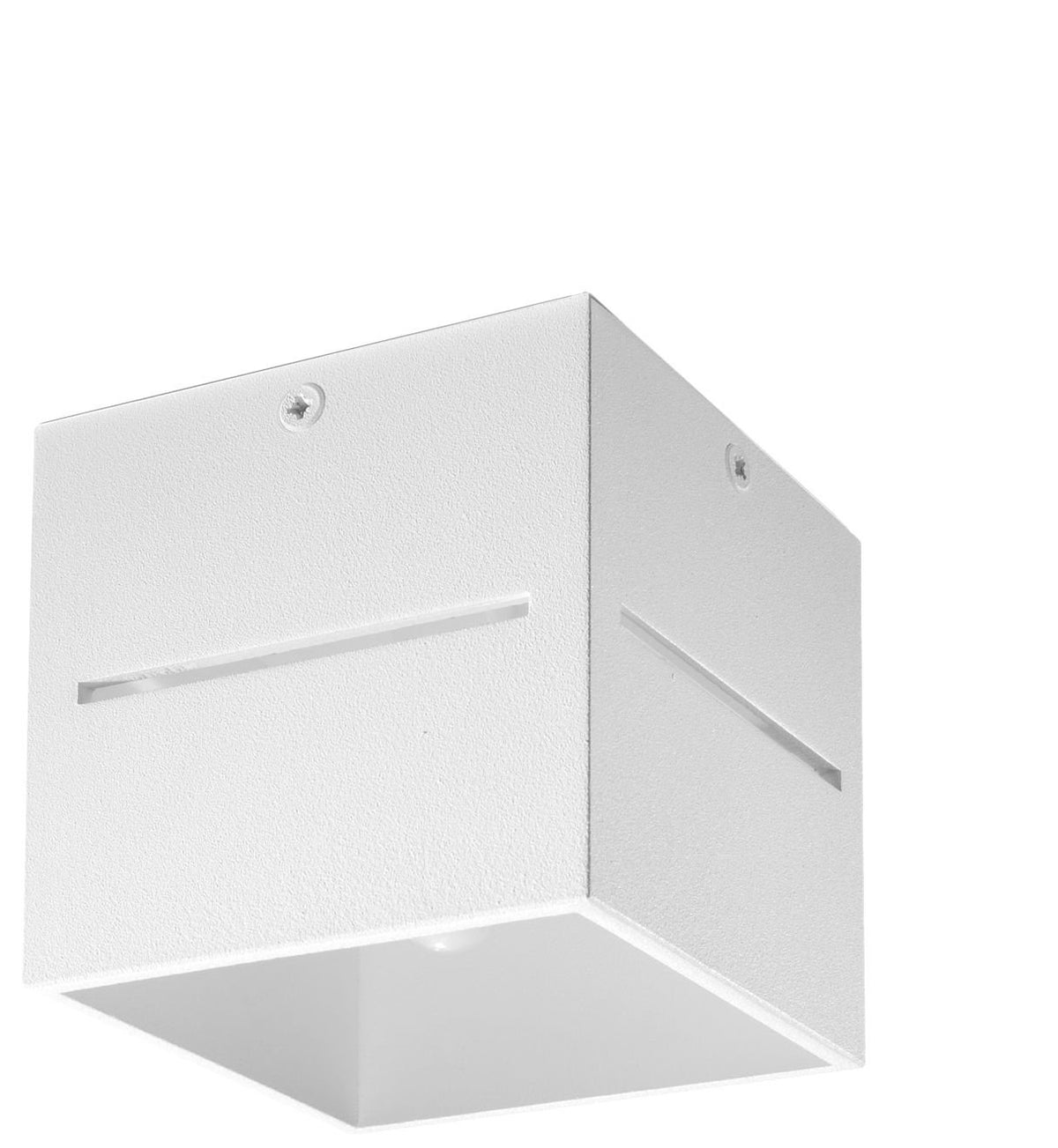 Sollux plafondlamp Lobo - 1 lichts - 10 x 10  cm - wit