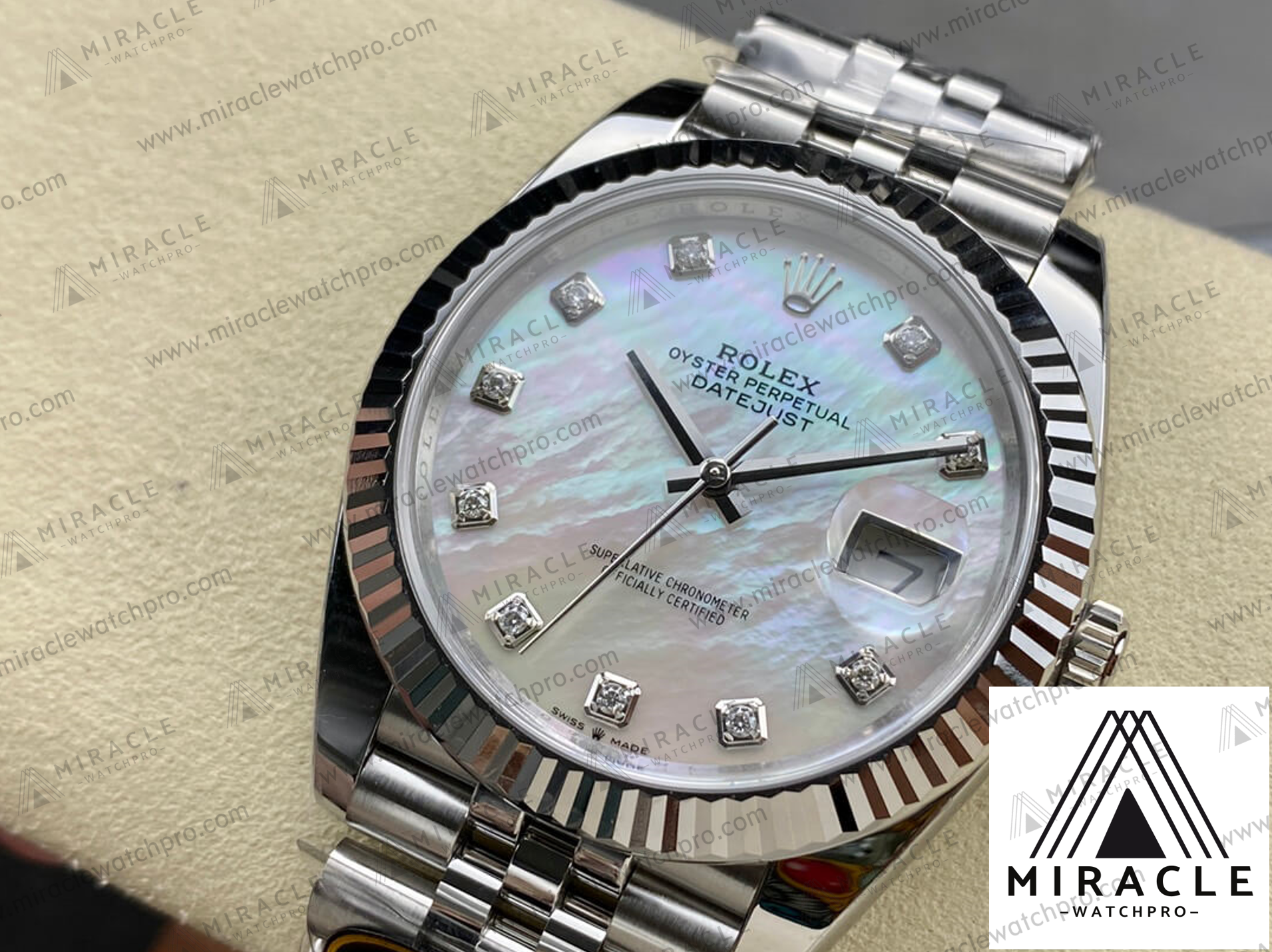 ROLEX-DATEJUST-REF.M126334-0020-ELITE CLONE-41MM-Replica Watch