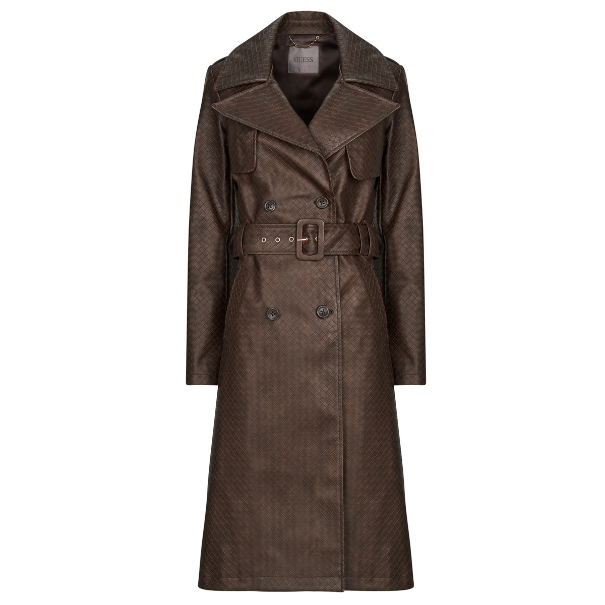 Guess - CARMEN PU TRENCH - Brown