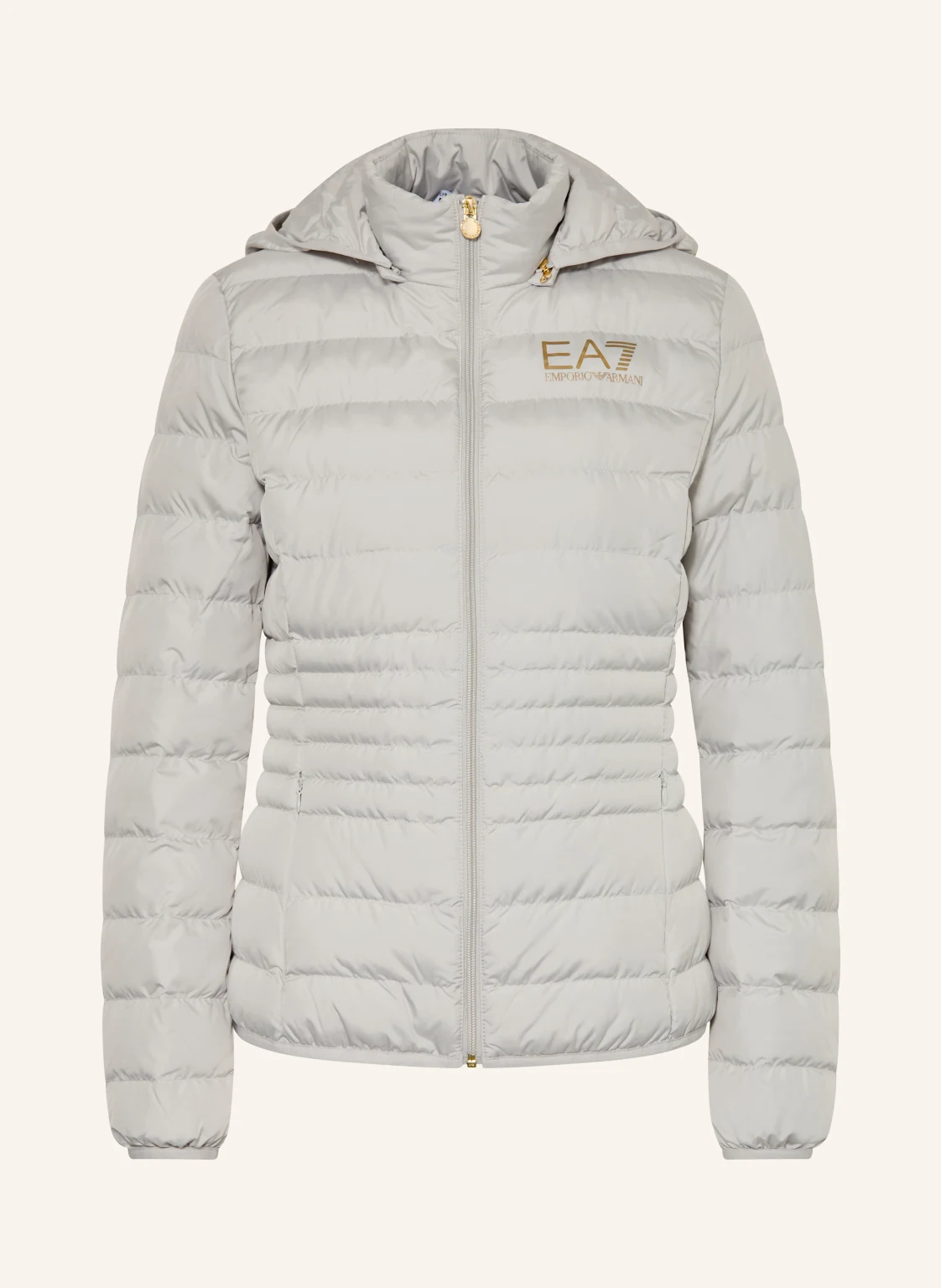 EA7 EMPORIO ARMANI Steppjacke mit abnehmbarer Kapuze