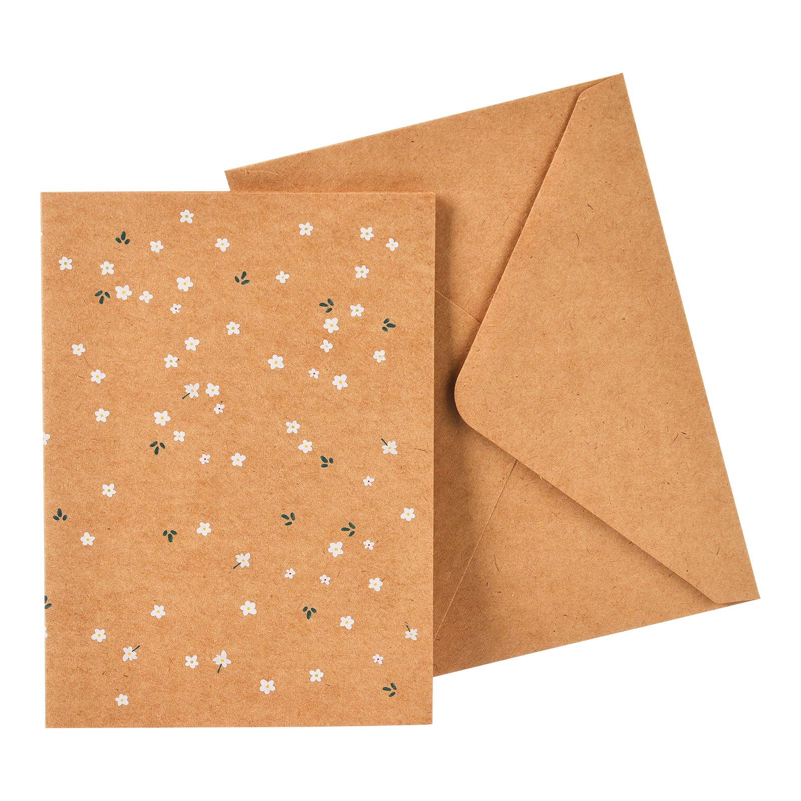 Klappkarte Jasmin Beige,L 175 x B 120 mm
