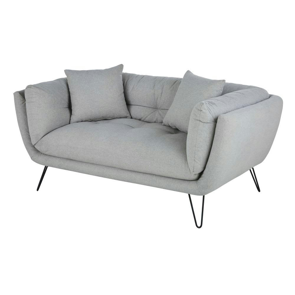 Dot - Canapé 2/3 places gris