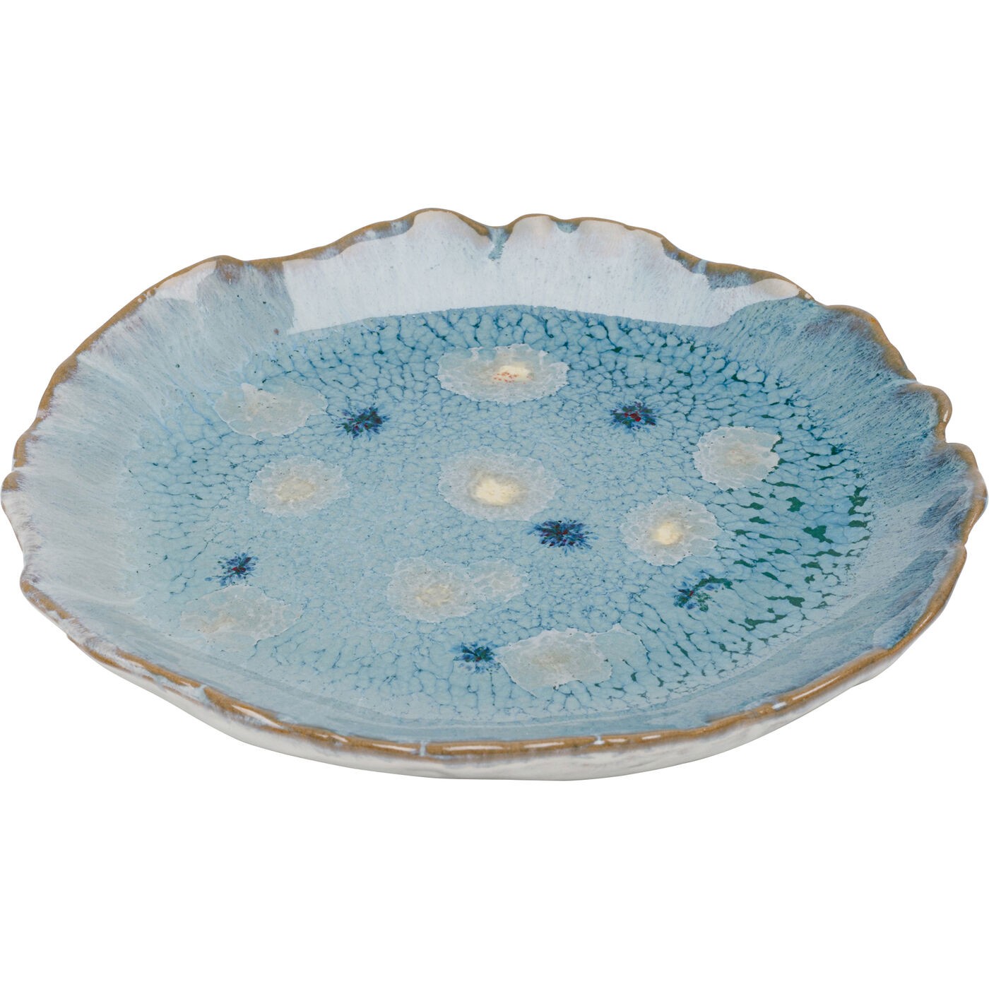 Kare Design Mina Borden - blauw - Ø14cm - 6st