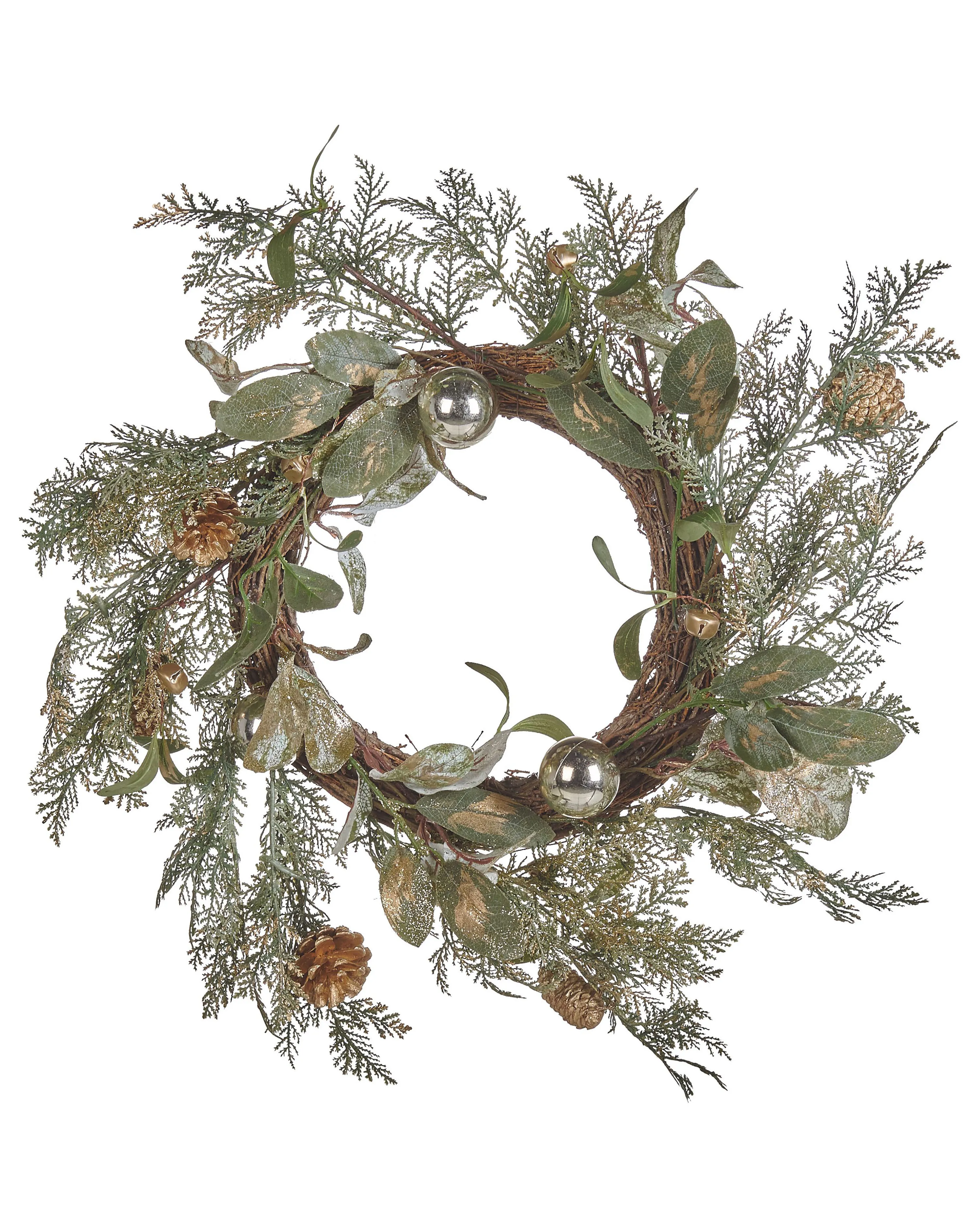 Christmas Wreath HOVILA Gold 45 cm
