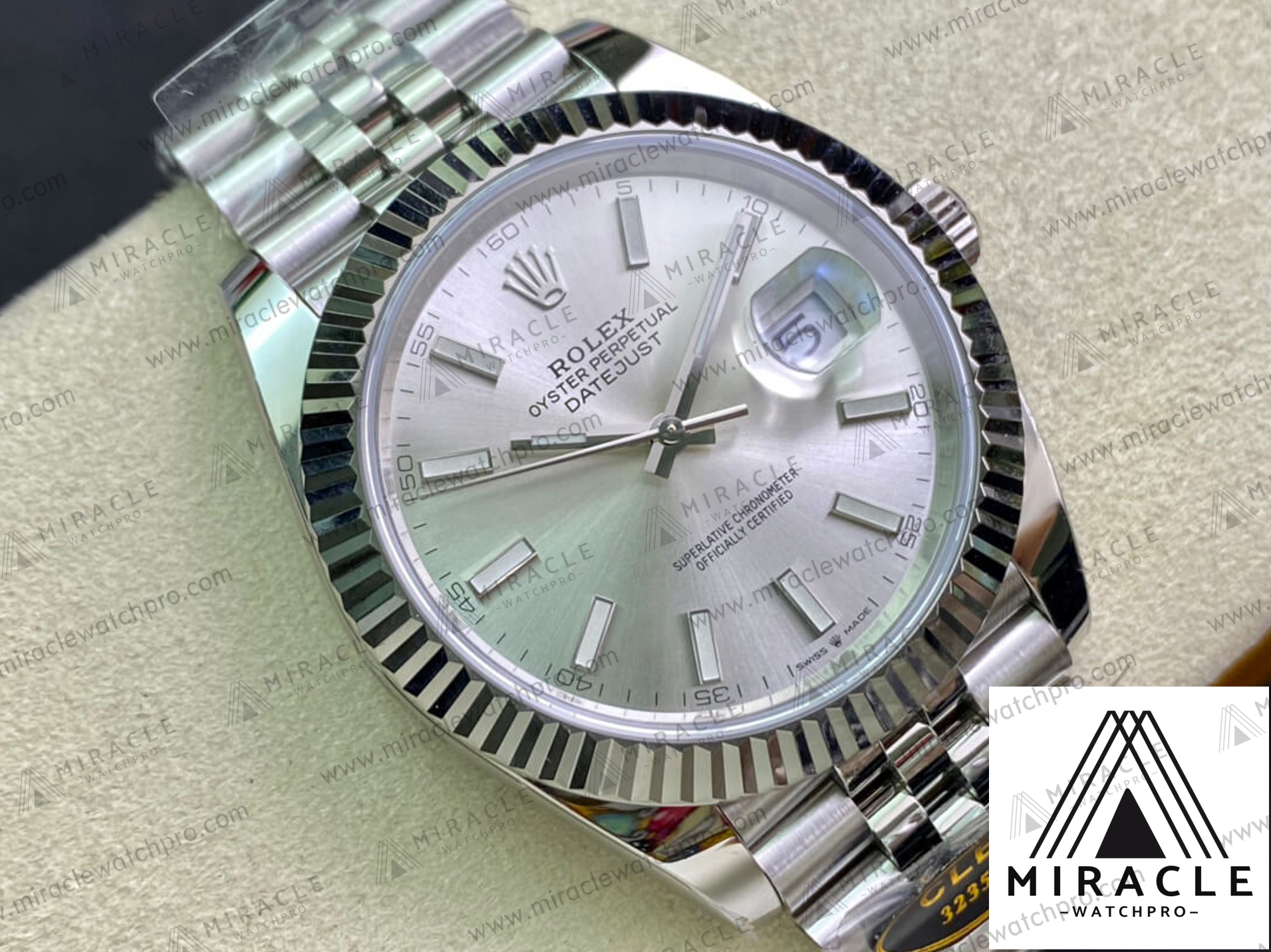 ROLEX-DATEJUST-REF.M126334-0004-ELITE CLONE-41MM-Replica Watch