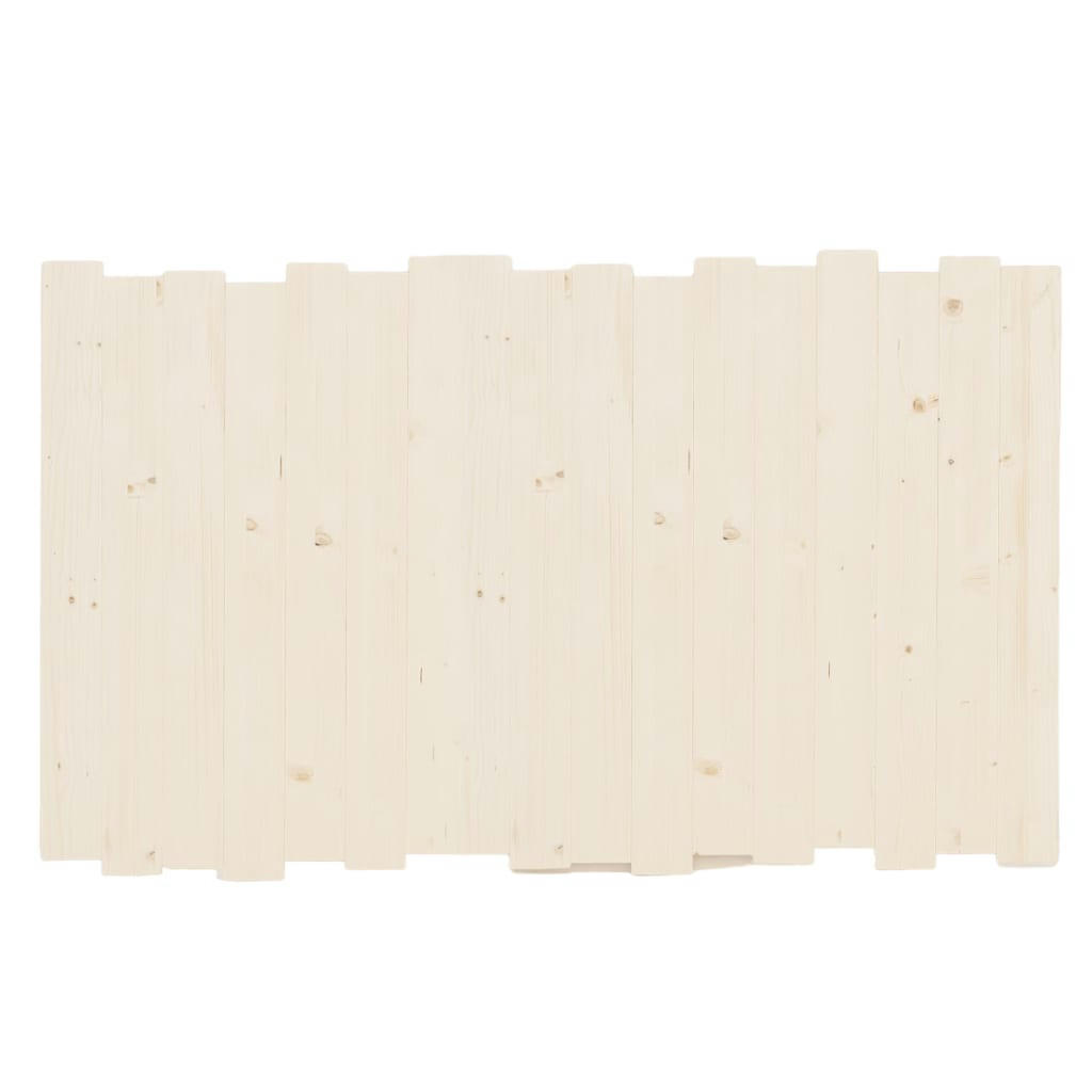 DAKARI - Tête de lit en bois de sapin en couleur blanc vieilli pour lit 90 cm