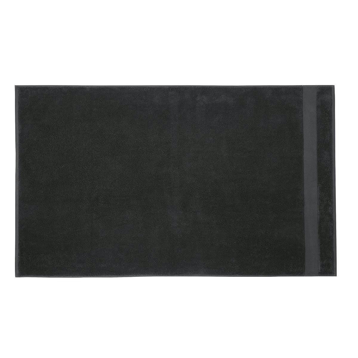 PÉTALE - Drap de douche coton poivre 70x140 cm