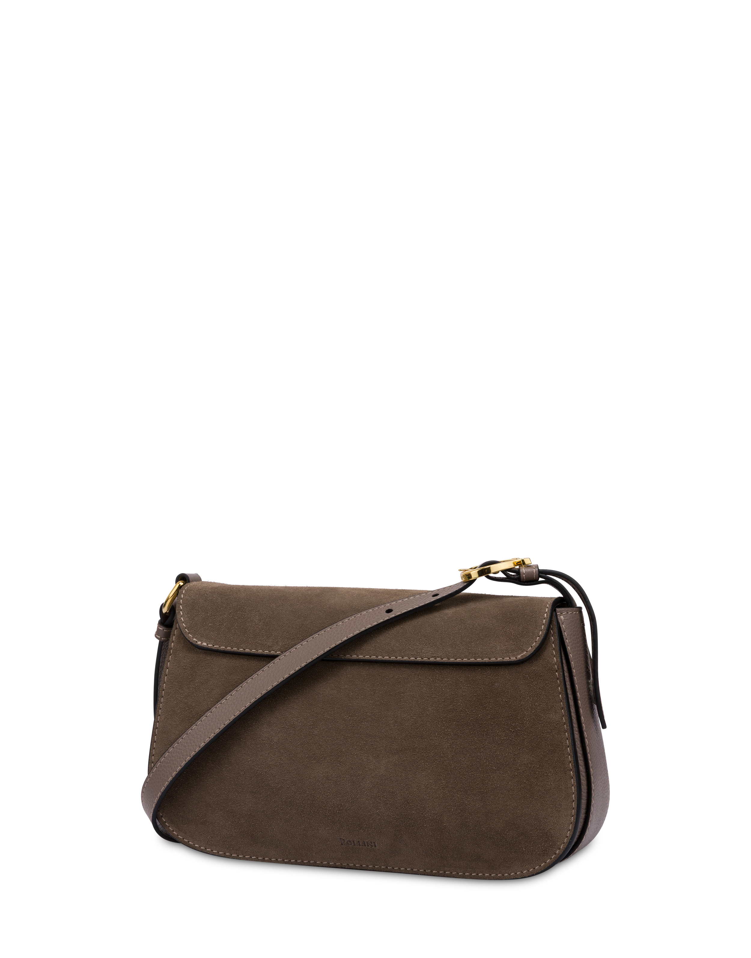Crossbody Bag Fence In Vitello Taupe/taupe