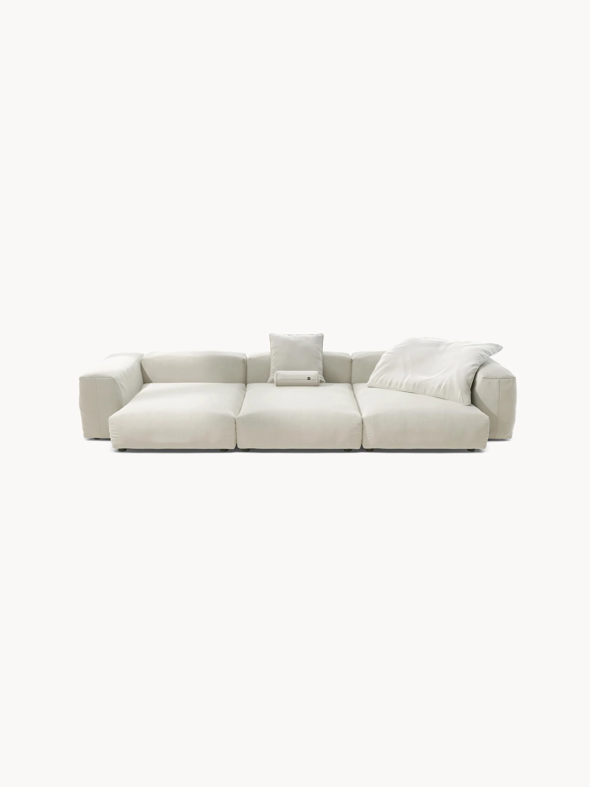 Modulares Samt-Sofa Vetsak (4-Sitzer)