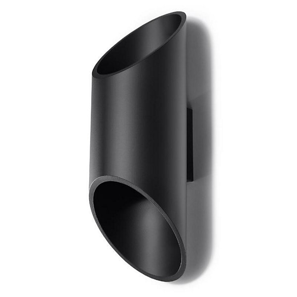 Applique Murale Tube Noir pour Ampoule G9 - SILAMP