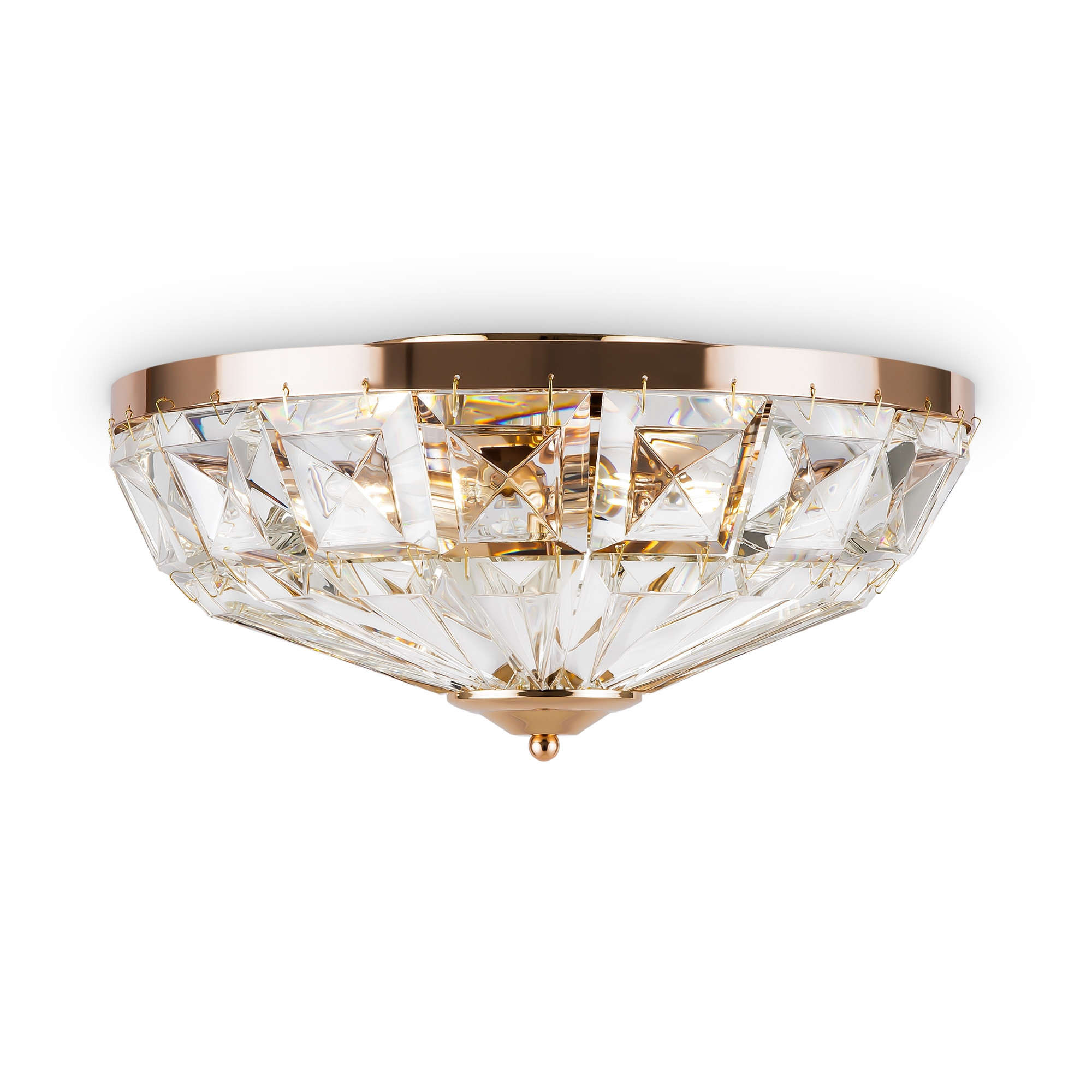 Lampa sufitowa mosiężno-złota FACET 4xE14x60W Maytoni