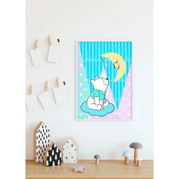 Wandbild, BxH: 40 x 50 cm, bunt