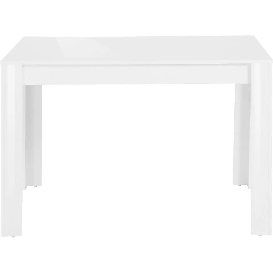 Lynn - Eettafel 120x80 cm 6 personen in wit MDF