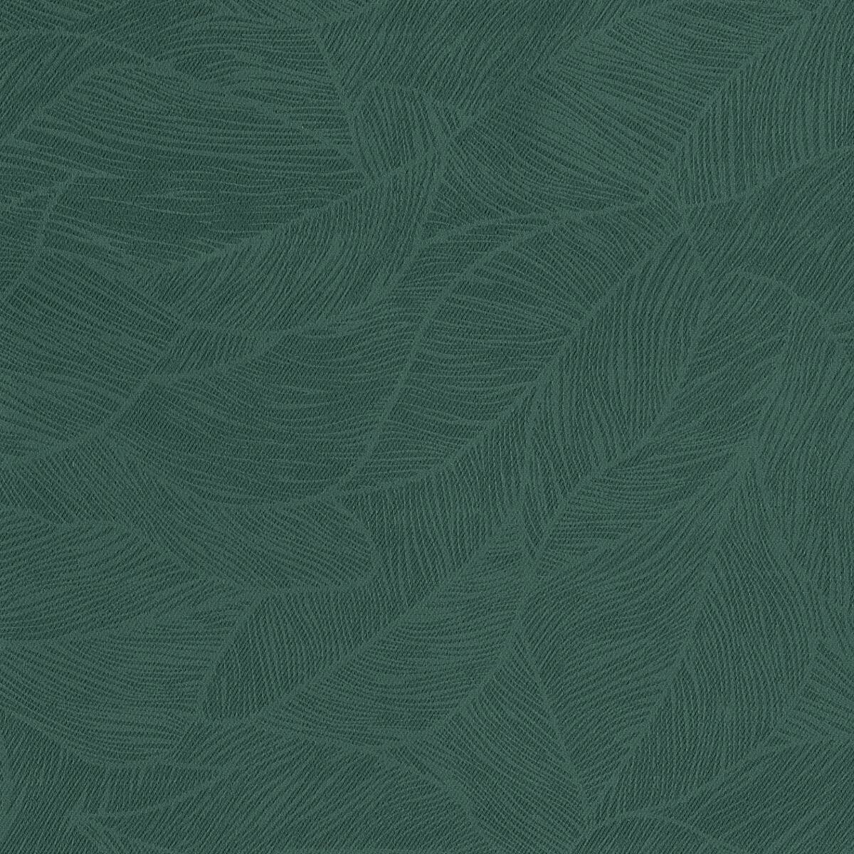 Blackout curtain "Leaves" Green, 140x260 cm