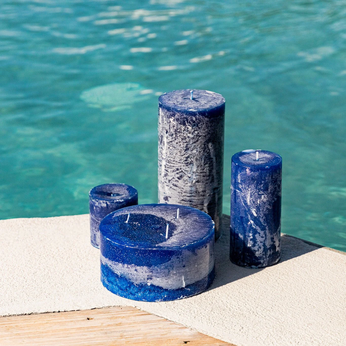 Vela Azul 9x20 RUSTIK