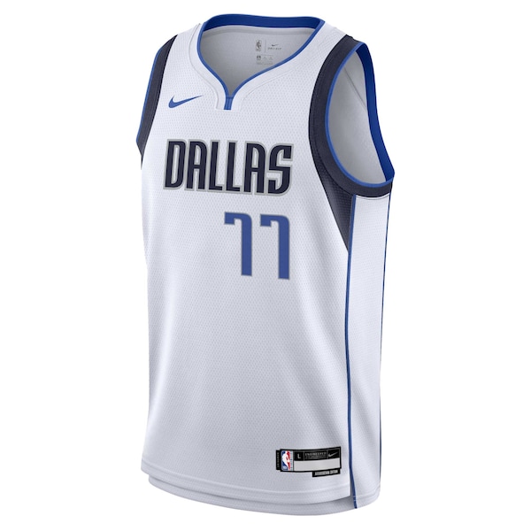 Luka Dončić Dallas Mavericks Nike Youth Swingman Jersey - Association Edition - White