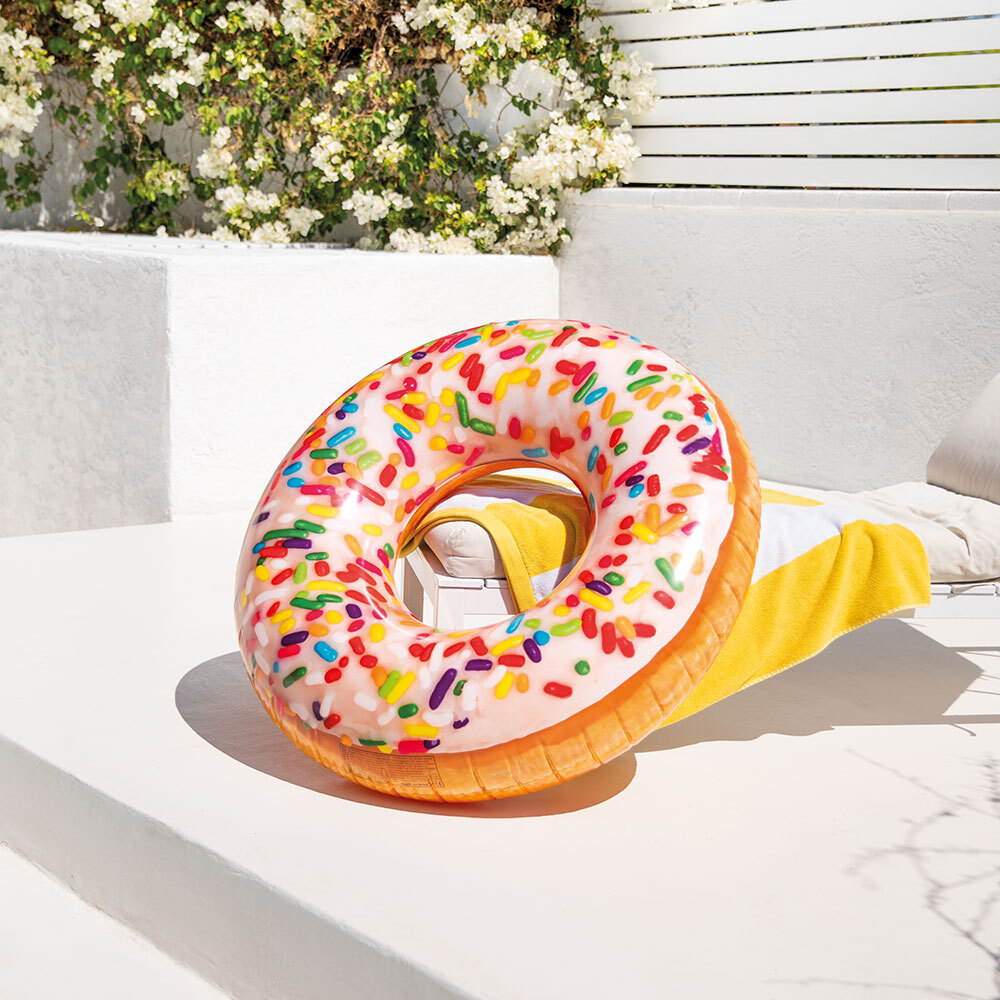 Bouée gonflable Donut sucré