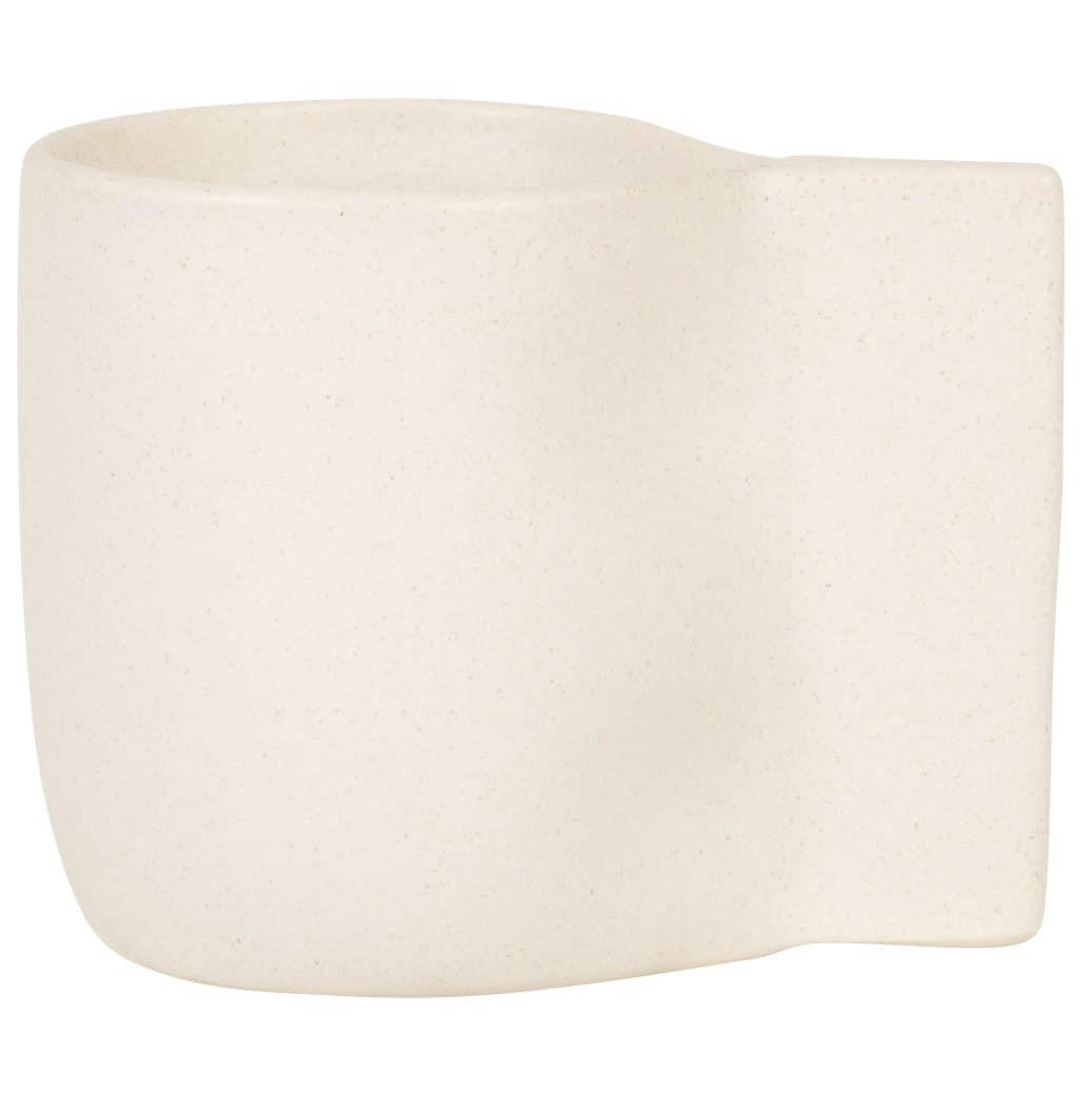 TUZ - Mug en grès blanc