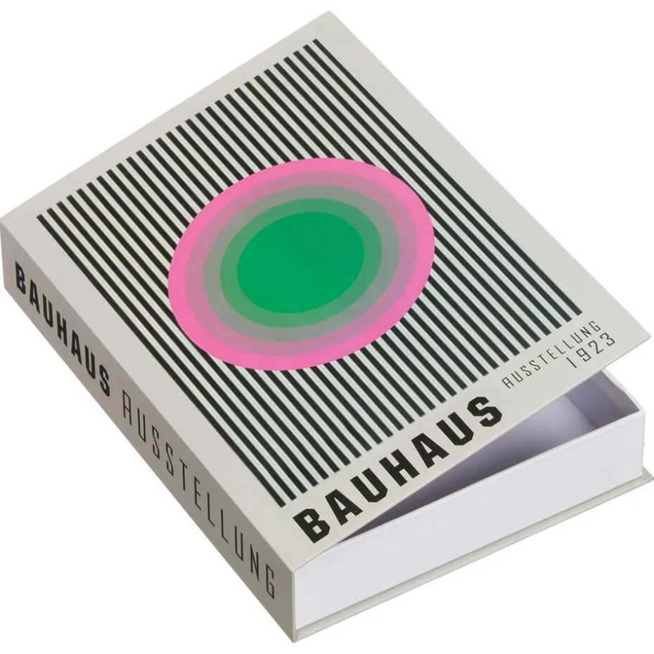 Kwantum Decoratieve Opbergdozen | Opbergboek Bauhaus Grijs 21x30x5 Cm 21×30 Cm