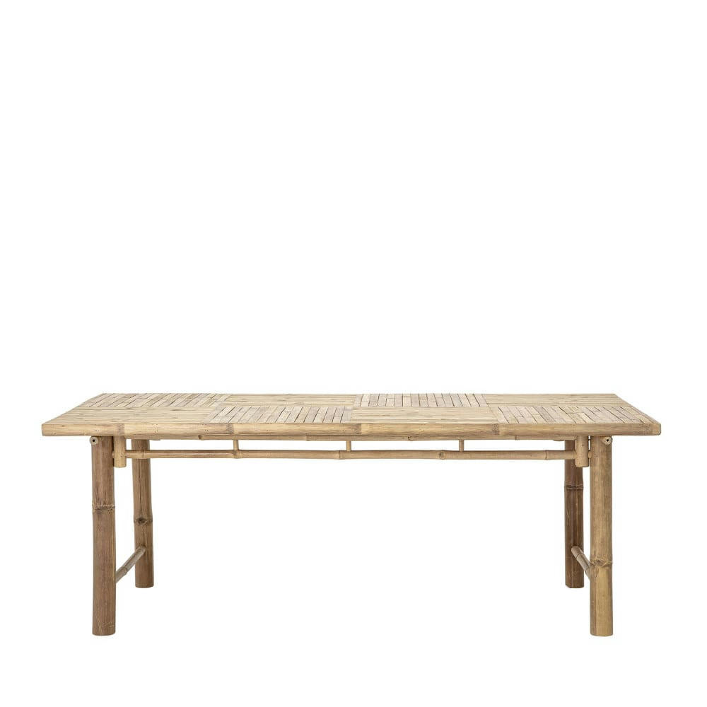 SOLE - Table à manger en bambou 100x200cm