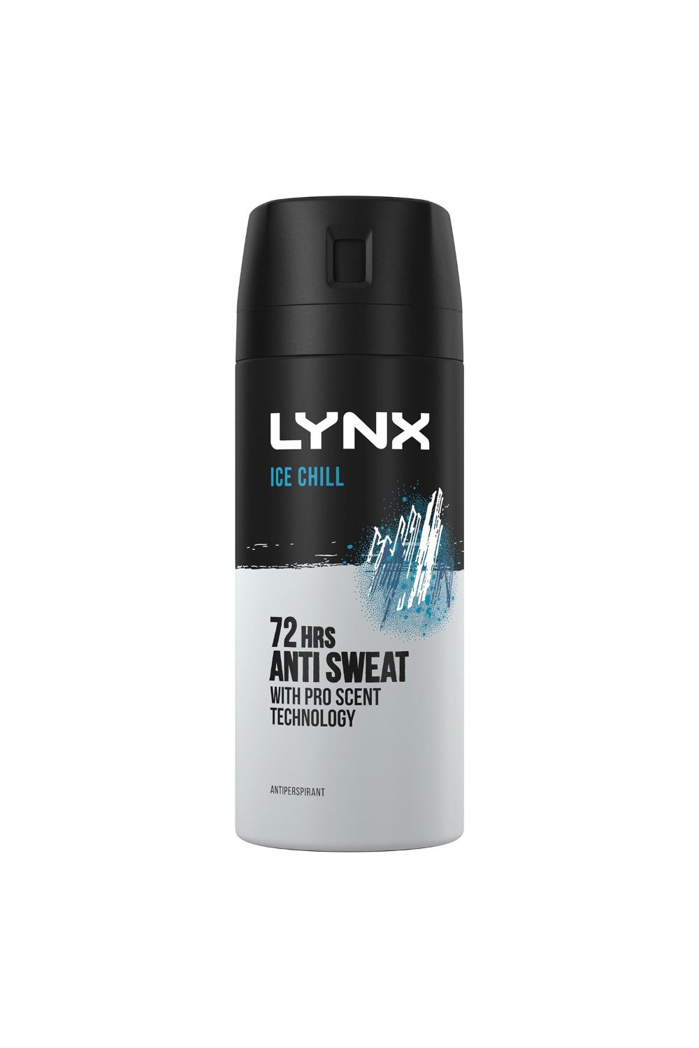 Lynx Ice Chill 'Antiperspirant Aerosol Deo' Spray 72H Protection 150ml, 3pk