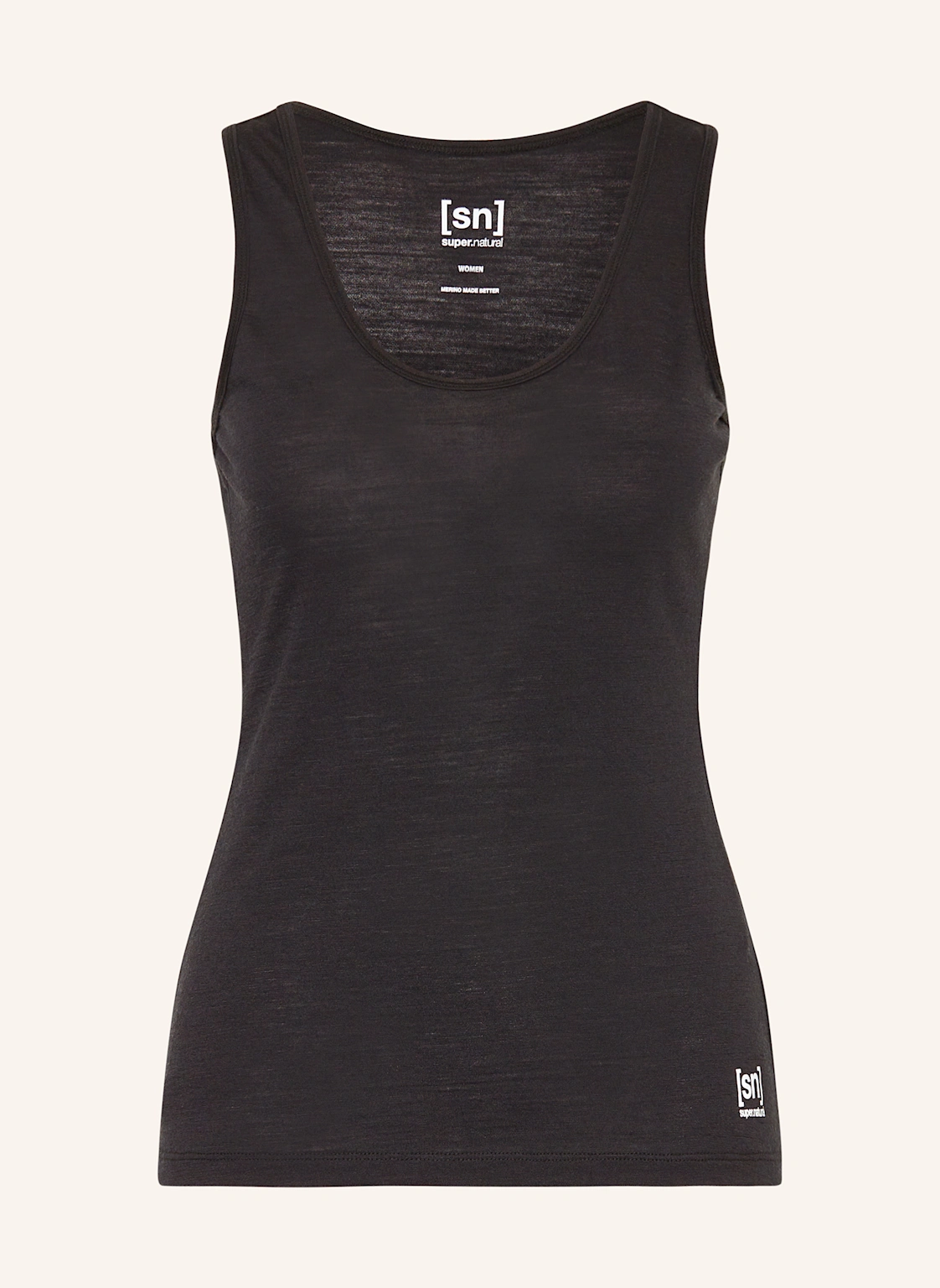 super.natural Tanktop SIERRA 140 mit Merinowolle