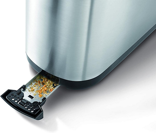 Grille-pain Inox 1 Fente Longue 850W