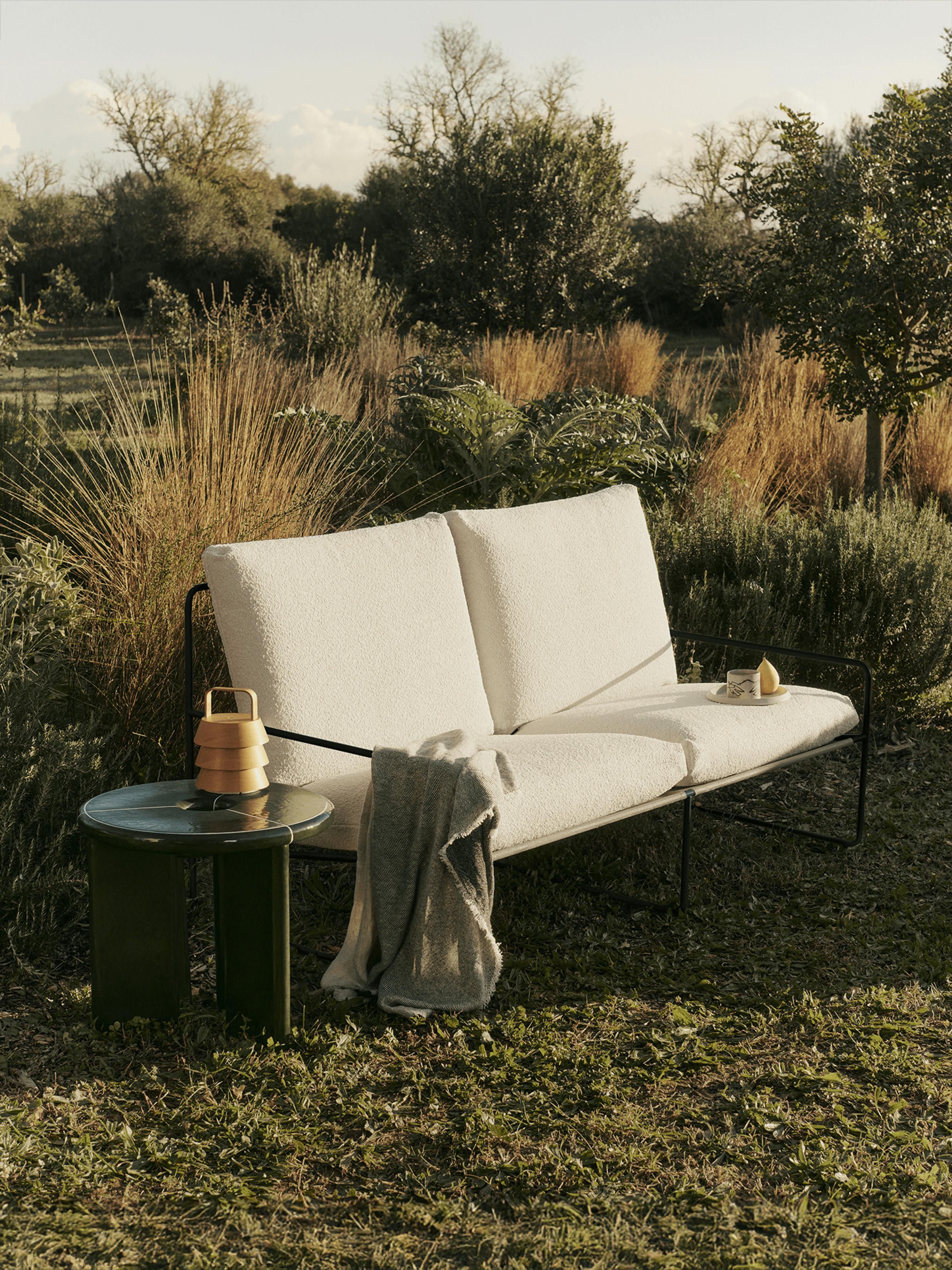 Bouclé-Gartensofa Desert (2-Sitzer)