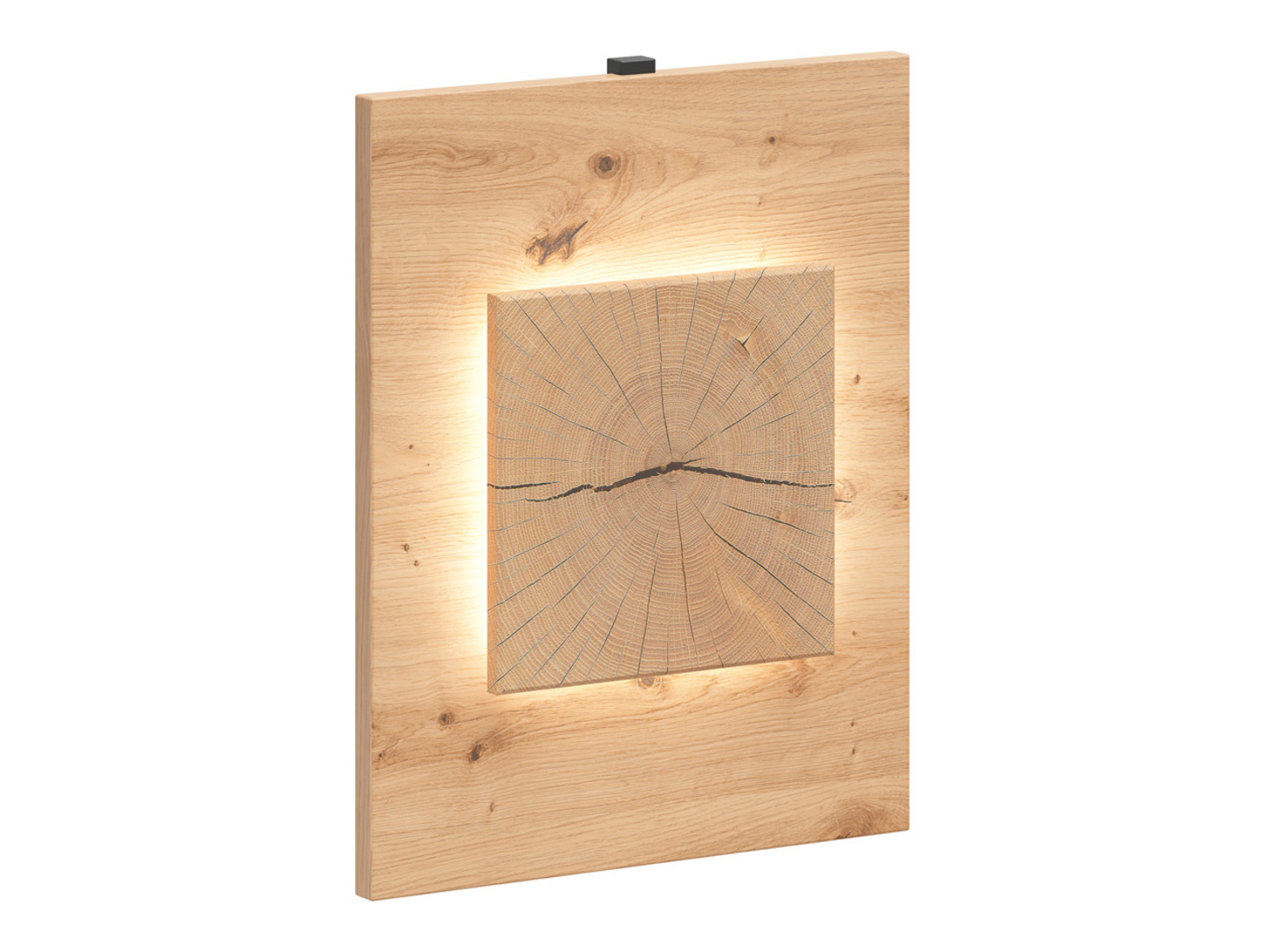 Panel ścienny Sindara 40x50 cm dąb artisan z LED