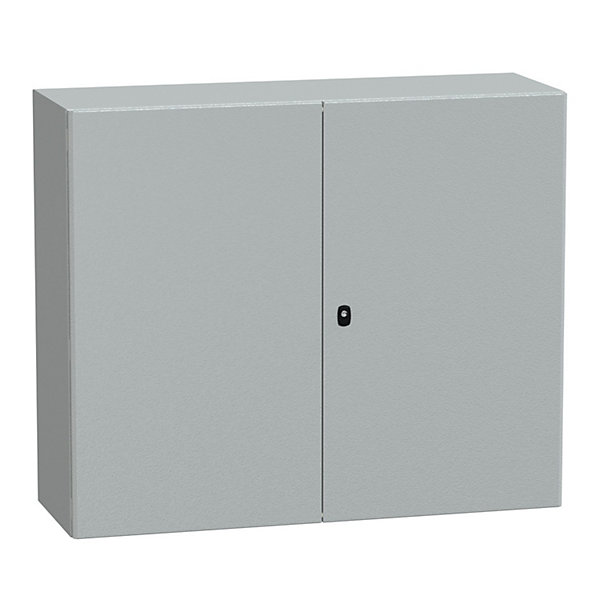 Nsys3d101240d Coffret Métallique étanche Ip55 - 1200x1200x400 - 2 Portes - Spacial S3d - Schneider Electric