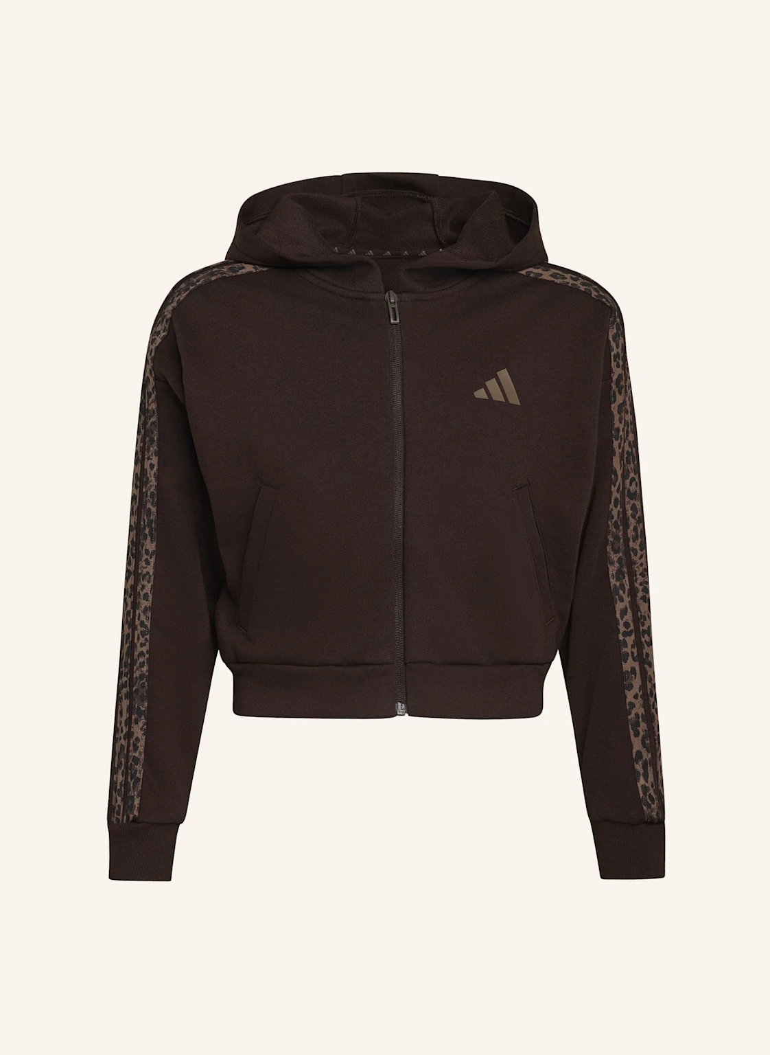 adidas SEASONALS ANIMAL KAPUZENJACKE, DURCHGEHENDER REISSVERSCHLUSS