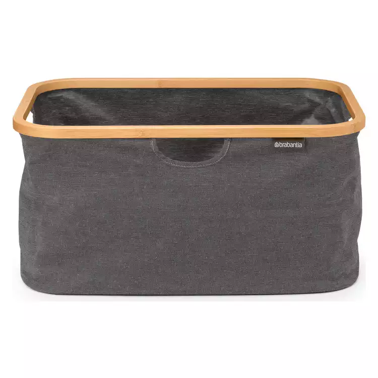 Brabantia 40 Litre Foldable Laundry Basket - Pepper Black