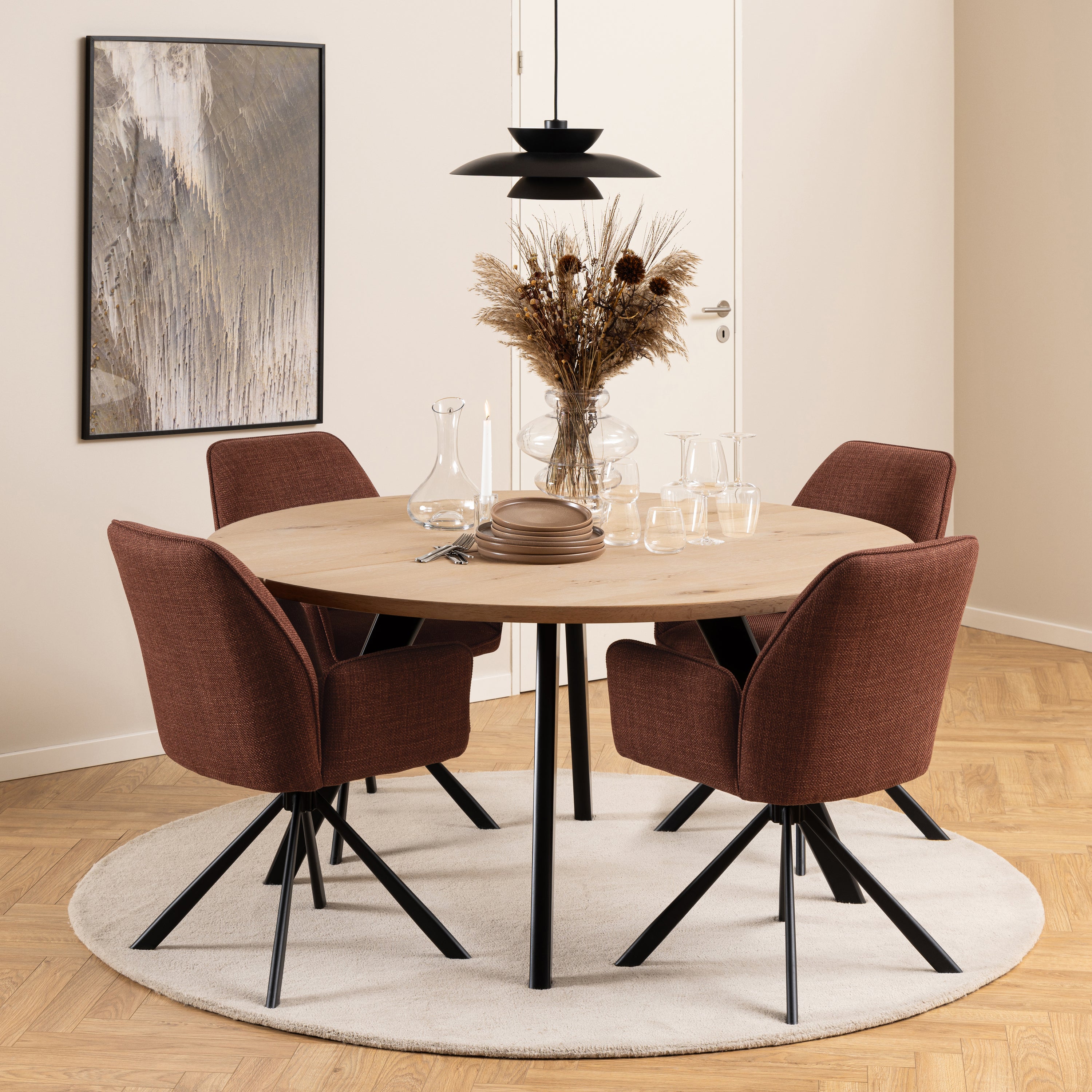 by fonQ Buffy Draaibare Eetkamerstoel - Terra