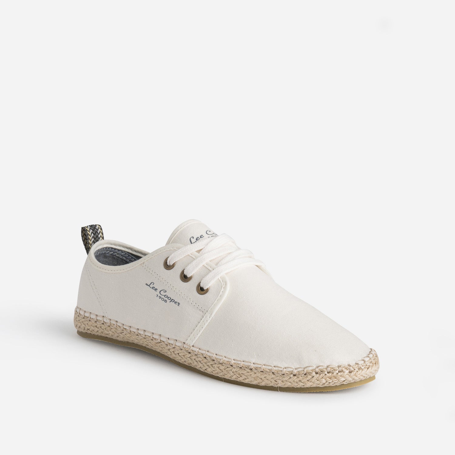 Espadrille LEE COOPER écrue en toile