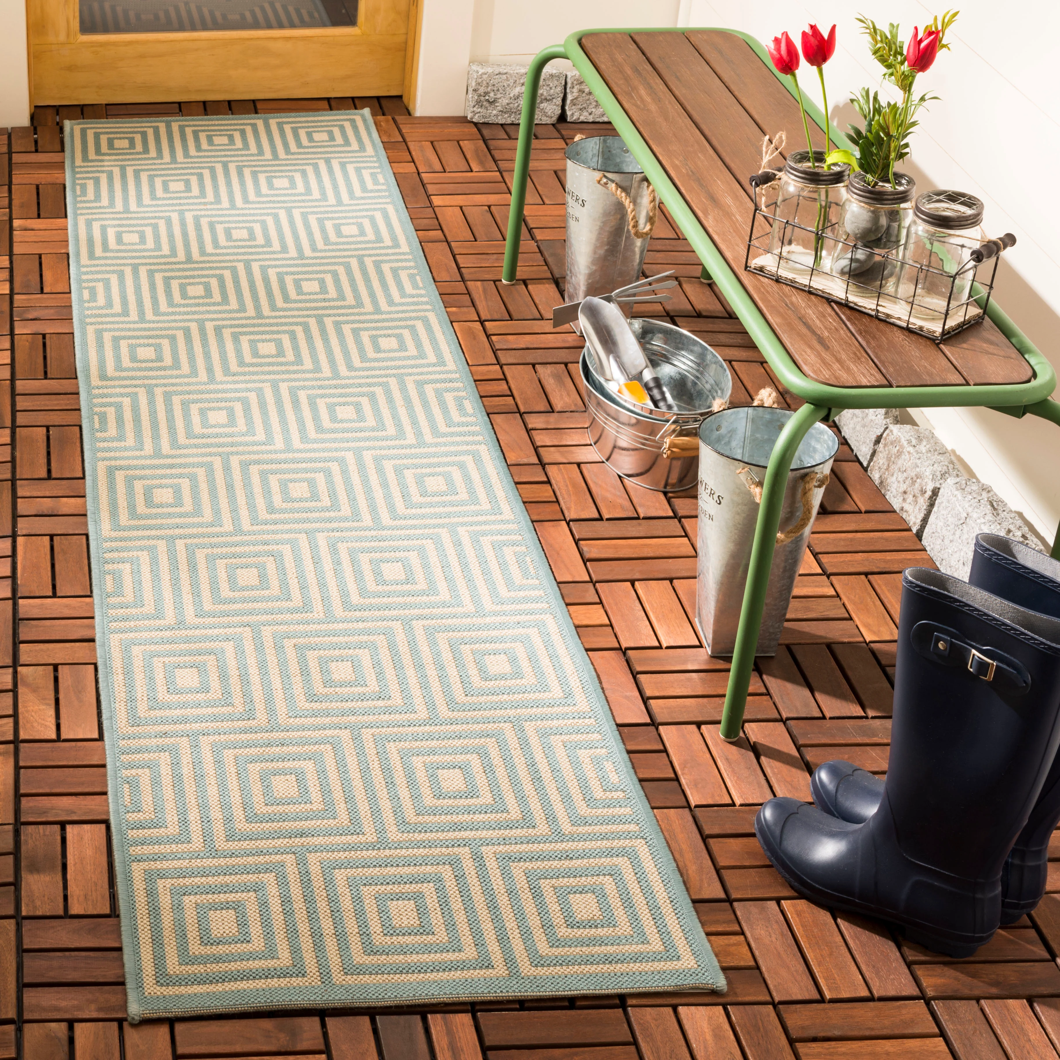 Tapijtloper Perissa in- & outdoor