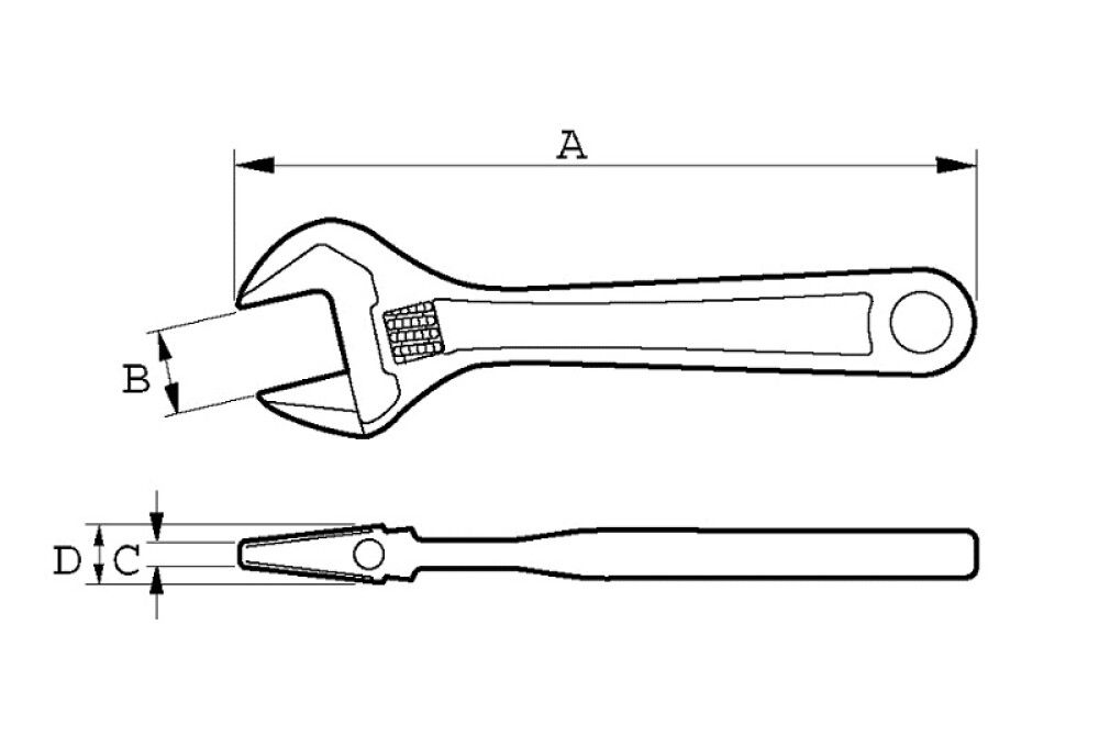 SKIFTENØKKEL BAHCO 27MM