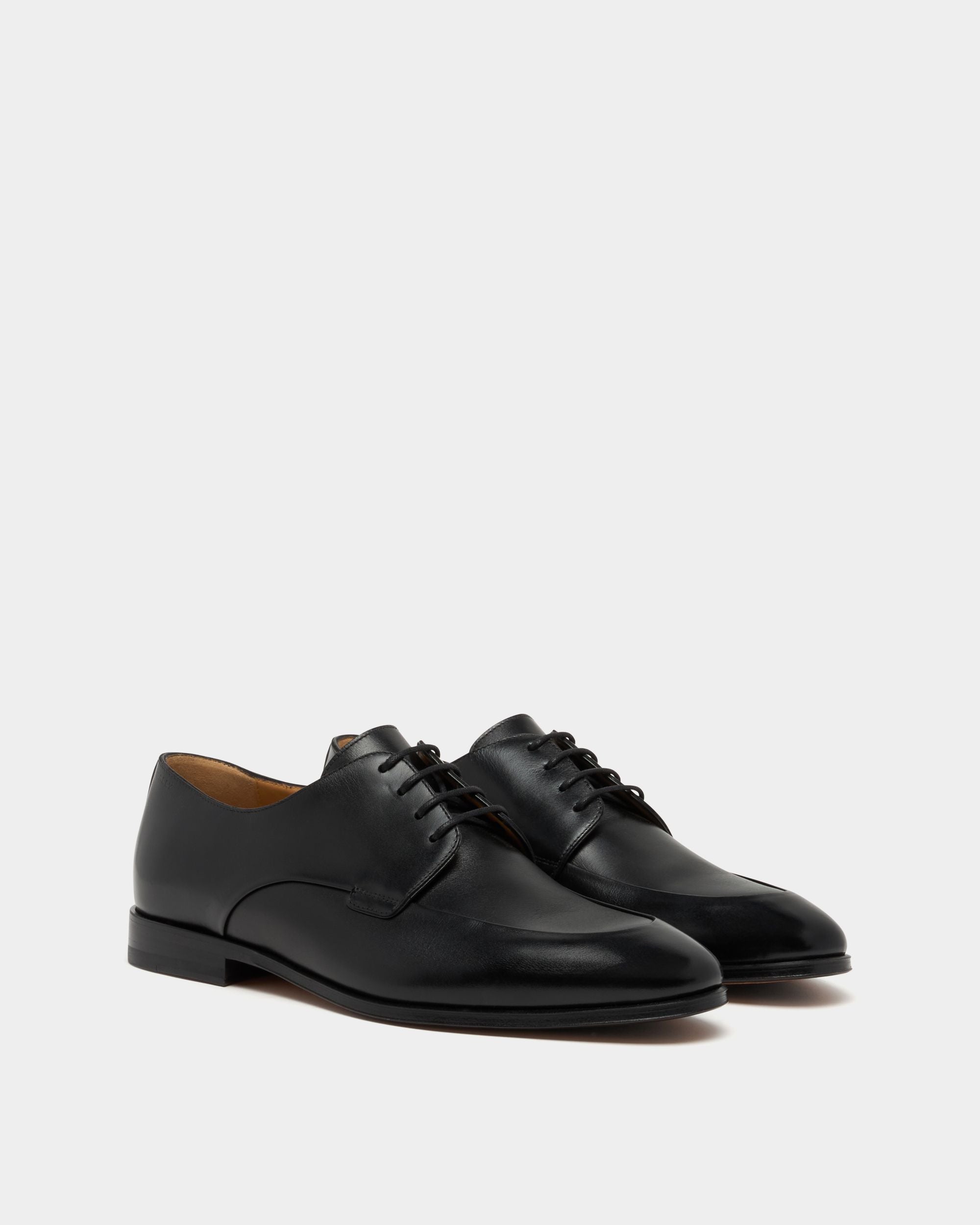 Regent Derby-Schuh aus schwarzem Leder