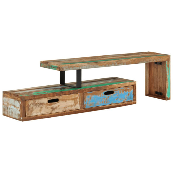 Szafka pod Telewizor Rtv Brąz Mat Nowoczesny Salon 112x30x40cm