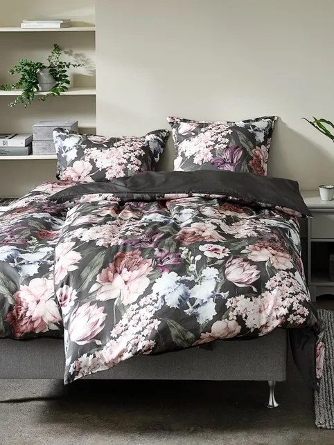 Sengetøj ELLA satin 200x220 lilla