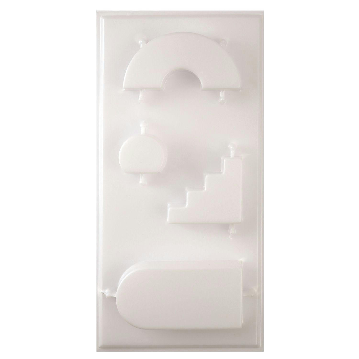 - Moule à bougie géométrique