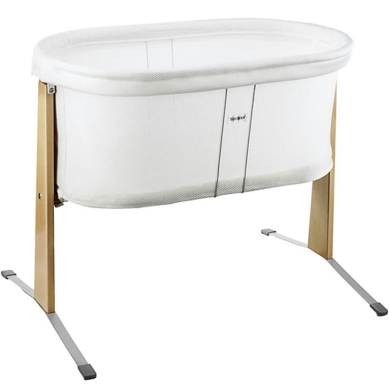 BABYBJORN - Berceau moderne en bois blanc