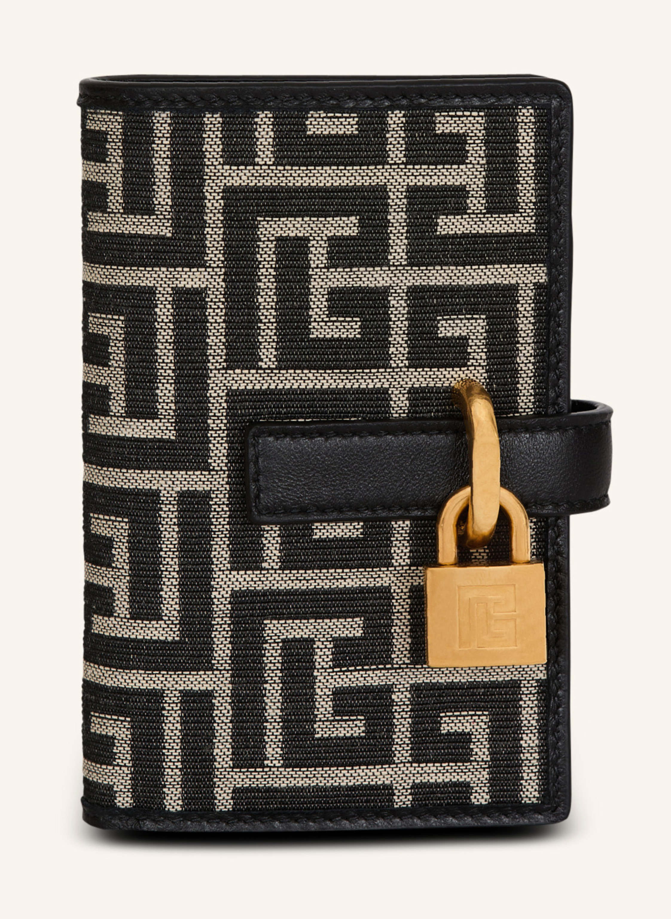BALMAIN Kartenetui Pulse aus Monogramm-Jacquard