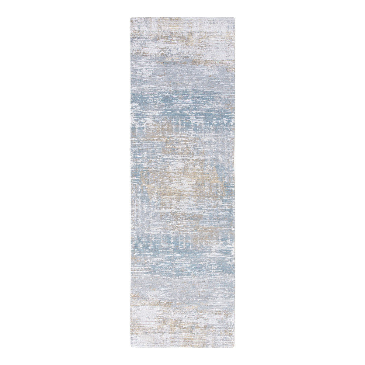 Ecorugs vloerkleed Long Island Blue - blauw - 80x250cm