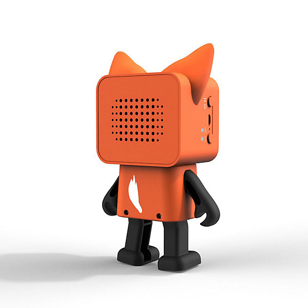 Enceinte Bluetooth Dancing Renard - MOBILITY ON BOARD - Enceinte Bluetooth Renard Orange