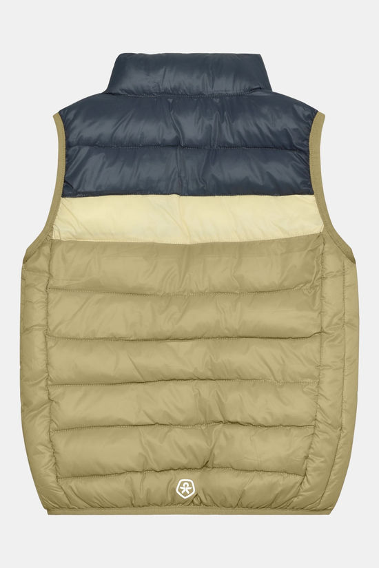 Color Kids Waistcoat Quilted, Colorblock Bodewarmer Junior