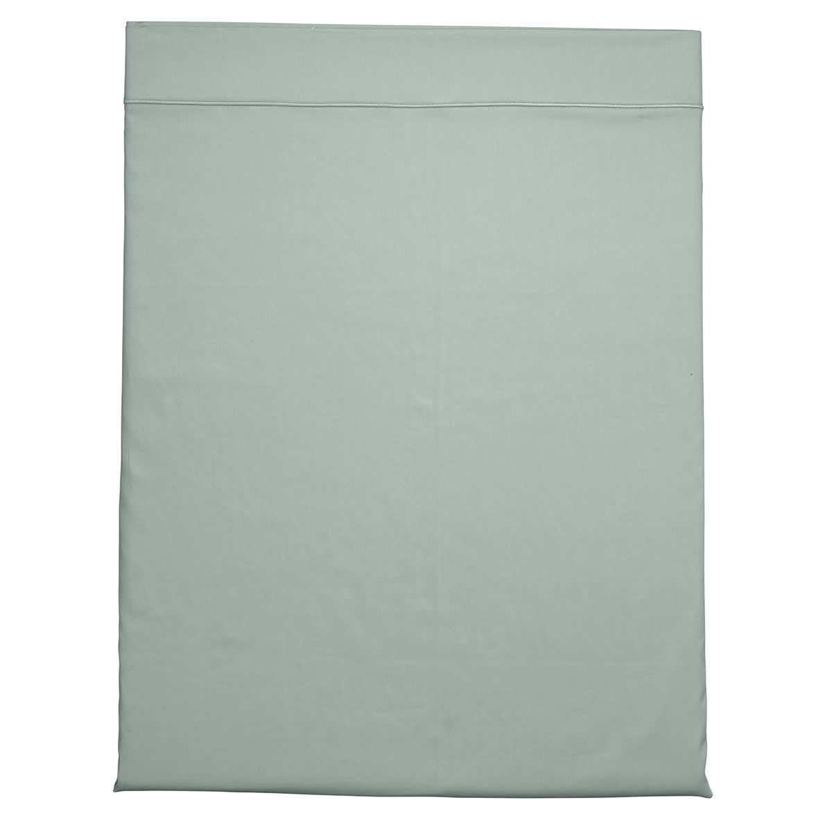 PARTITION - Drap plat   Satin de coton Coloris Menthe 180x290 cm - DODO